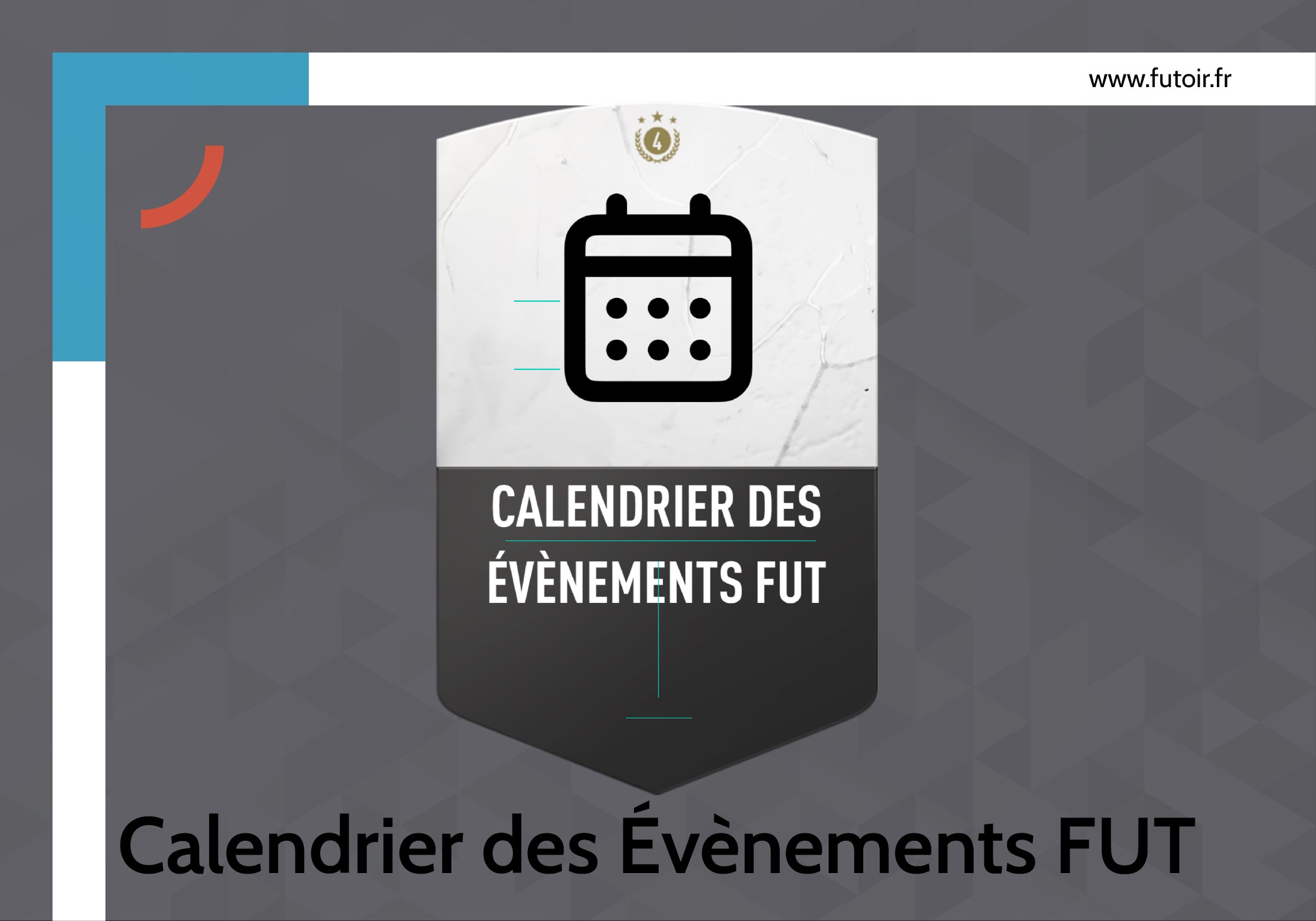 calendrier des évènements fut